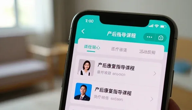 产后康复指导课程如何适应慢病随访场景